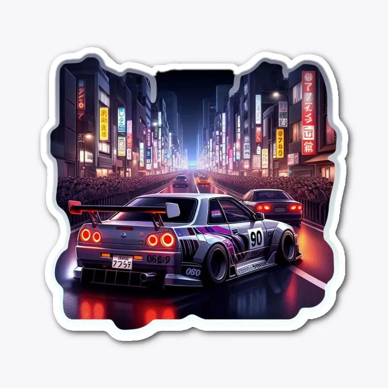 skyline r34 night life